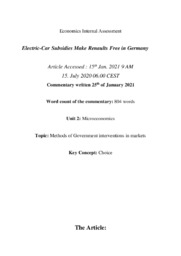 Microeconomics | Erhvervsøkonomi