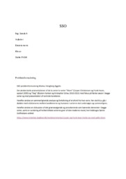 Serieanalyse af ‘klovn og ‘dag’ | SSO