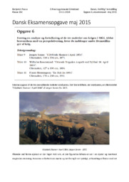 Billedanalyse – Krigen 1864 | ”I Dybbøls Skanser i April 1864”