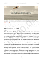 En helt anden historie | Håkan Nessers krimi | Boganmeldelse