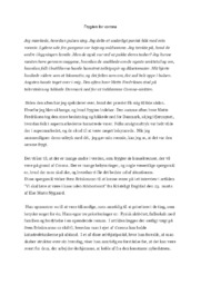 Frygten for corona | Reflekterende artikel