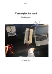 Varmefylde for vand | Fysik