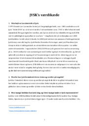 JYSK’s værdikæde | Afsætning