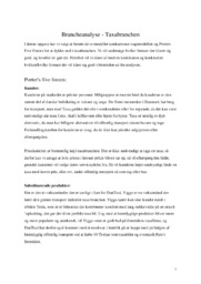 Taxabranchen | Brancheanalyse