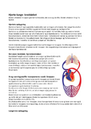 Hjerte-lunge Kredsløbet