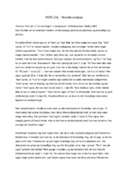 Hvid jul | Analyse | Kristina Nya Glaffey