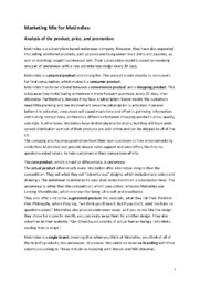 Marketing Mix for MeUndies