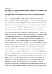 ‘Soldier’s Home’ | Analytical essay