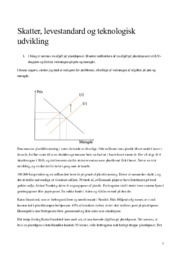 Skatter, levestandard og teknologisk udvikling