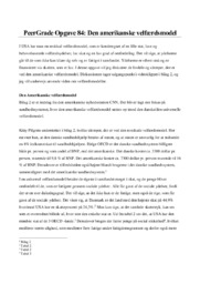 Den amerikanske velfærdsmodel | Samfundsfag