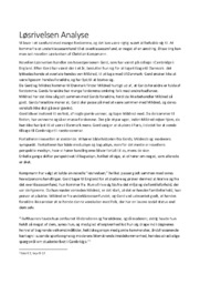 Løsrivelsen | Analyse | Christian Kampmann
