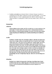 Paradisæblerne | Analyse | Martin A. Hansen