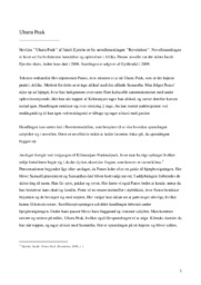 Uhuru Peak | Analyse | Jakob Ejersbo