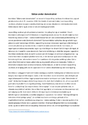 Sådan ender demokratiet | Analyse | Jeppe Alling Jacobsen