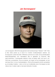 Sex | Noter Analyse | Jan Sonnergaard