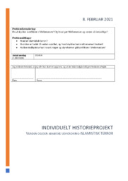 Islamisk Terror | Rapport