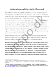 Nationalismen gløder stadig i Danmark | Billedanalyse