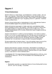 Søstrene Grene | Virksomhedsanalyse
