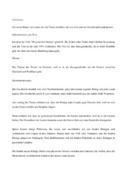 ‘Weg mit der Grenze’ | Analyse | Noter