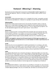 Rockwool | Afsætning