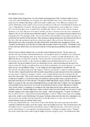 ‘My Little Bit of Country’ | Analytical essay