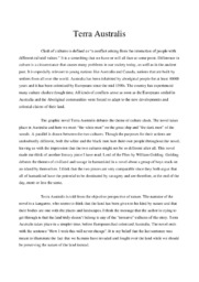 ‘Terra Australis’ | Analytical essay