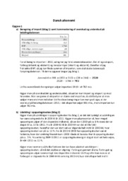 Dansk økonomi | IØ opgave