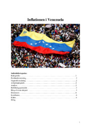 Inflationen i Venezuela | IØ noter
