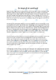 Kopi af Samfundet | Dansk Noter | Essay