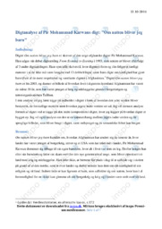 Om natten bliver jeg barn | Analyse | Pir Mohammad Karwans