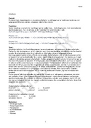 Alcohols – Oxidize Alcohols – Primary,… | Chemistry Report