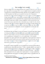 Motion og sundhed | Essay