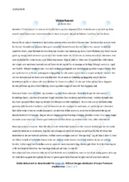 Vinterhaven | Analyse | Dorthe Nors