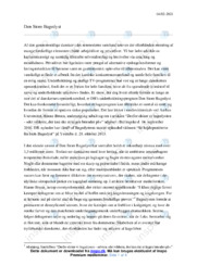 Den Store Bagedyst | Analyse | DR