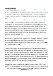 ‘Paradis’ | Novelleanalyse