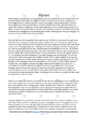 ‘Planen’ | Romananalyse