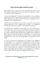 ‘Talen’ og ‘Hvorfor egentlig ryge’ | Analyse