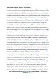 ‘Mogens’ | Novelleanalyse