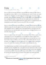 ‘Frankenstein’ | Analytical essay
