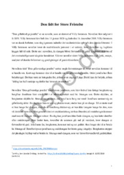 Den lidt for Store Fristelse | Analyse