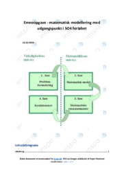Matematisk modellering | Emneopgave