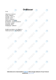 Almen sprogforståelse | Gode noter | Over 20 sider