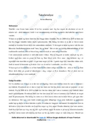 Tabelanalyse | Samfundsfagsopgave