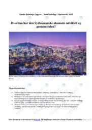 Sydkoreanske økonomi | SRO
