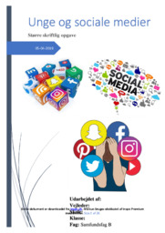 Unge og sociale medier | SSO