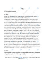 Nordex Food | VØ opgave
