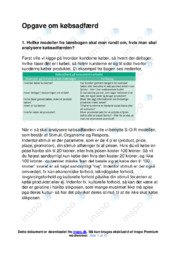 Købsadfærd |  Afsætning