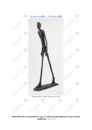 Walking Man | Skulpturanalyse | Billedekunst Opgave