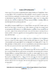 Farklausulen | Analyse | Jonas Hassan Khemiri