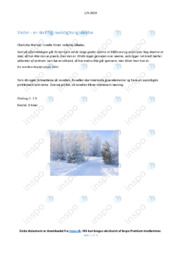 Vinter | Analyse | Charlotte Weitzes